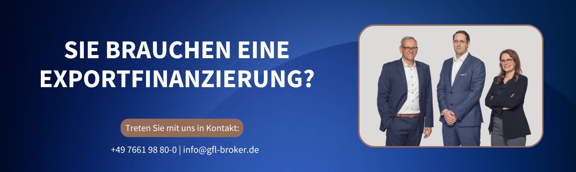 Kontaktbanner Exportfinanzierung